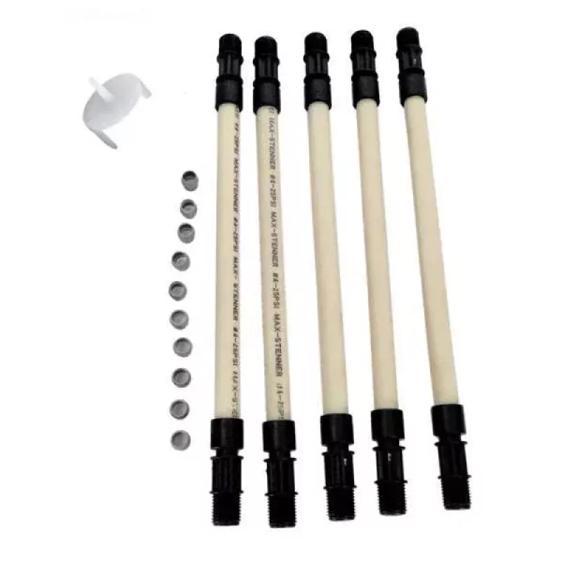 #4 Santoprene, 0-25 psi/0-1.7 bar, 5/pk